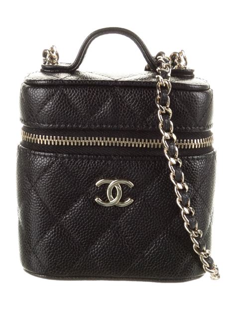 chanel toiletry case|chanel crossbody vanity bag.